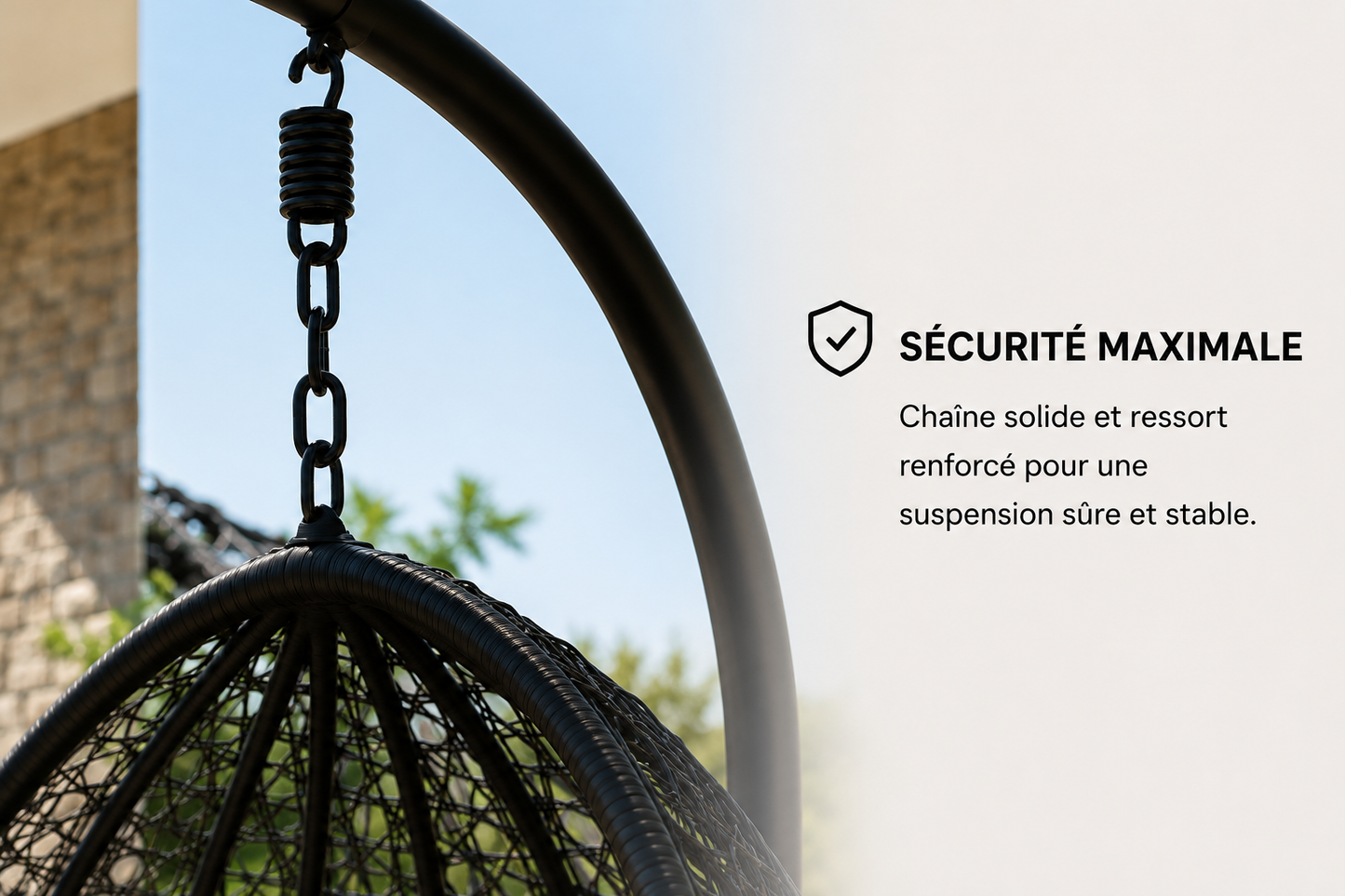 NEMIS™ Fauteuil Suspendu Cocoon